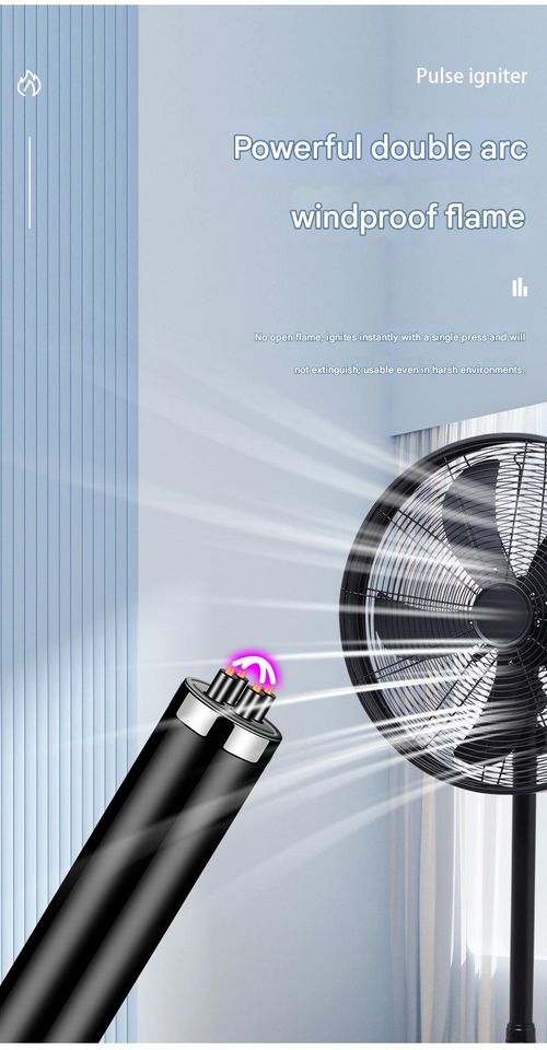 Long-Handle Electric Arc Lighter — Windproof, USB Rechargeable Igniter with Digital Battery Display, Dual Safety Switches, and Metal Casing