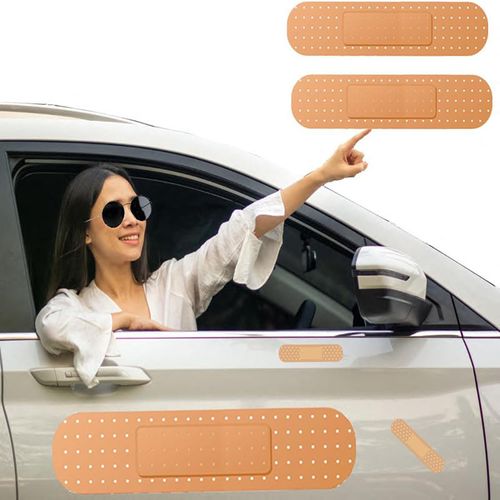Car Band-Aid Shaped Sticker – Large Bumper Bandage Decal – Fun, Quirky, and Creative Body Sticker