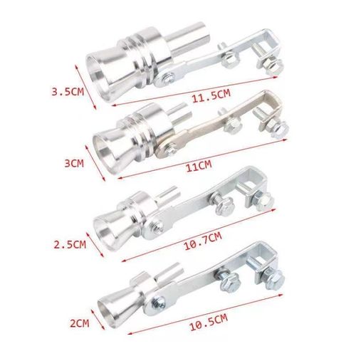 Car Modification Sound Simulator: Turbo Whistle Exhaust Tip — Motorcycle Street-BlastingSound Accessory