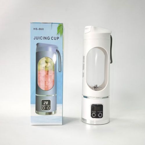 Portable Electric Mini Juicer Cup – Multifunctional Kitchen Blender with 12-Blade Head for Crushing Ice and Fresh Juicing