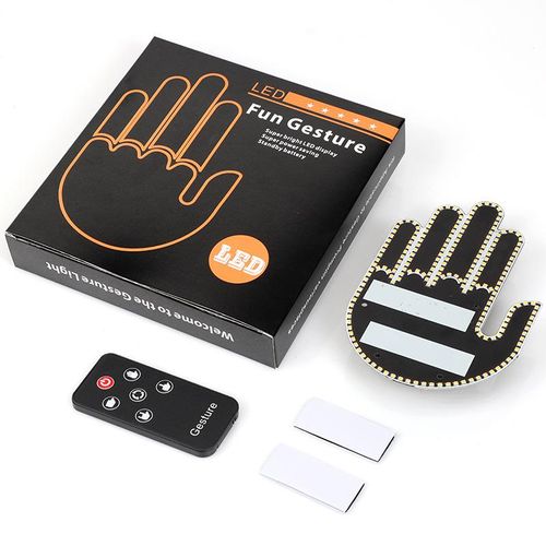 Car Gesture Light – Multifunctional Vehicle Warning & Interactive Hand-Shaped Light (Anti-Rear-End Collision)
