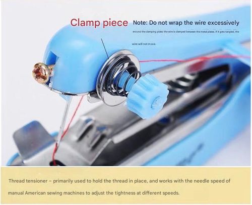 Springcome Portable Mini Handheld Sewing Machine — Multifunctional & Creative Home Sewing Tool
