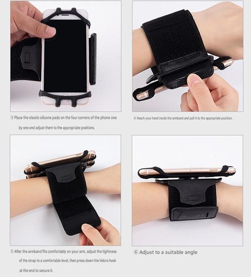 360° Rotating Sports Armband for Smartphones