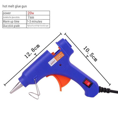 Multifunctional Hot Glue Gun for Home & Crafts – Compatible with 7mm Glue Sticks, Ideal for Kids' DIY Projects