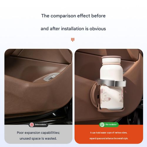 Multifunctional Foldable Car Cup Holder