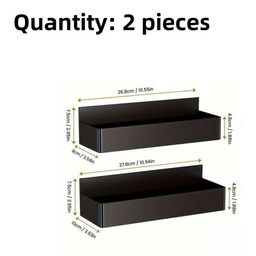 Best-selling Magnetic Drill-Free Adhesive-Free Fridge Rack – Seasoning    Condiment Rack – Storage Rack for Kitchen Refrigerators and Washing Machines