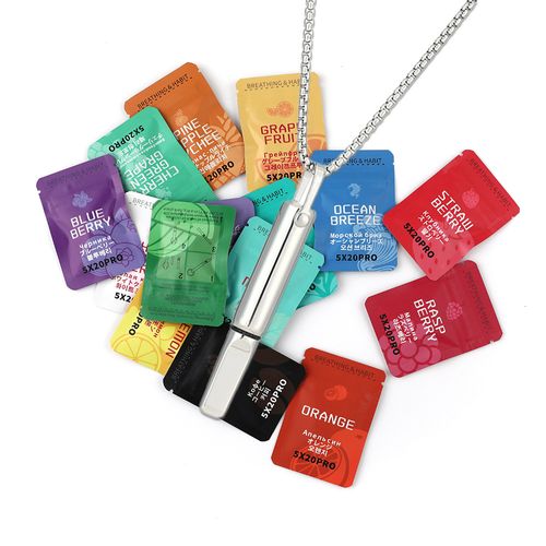 Round-mouth breathing necklace