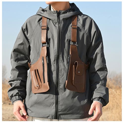 Vest-Style Outdoor Bag — Unisex, Multifunctional, and Stylish — Outdoor Phone Pouch & Chest Pack
