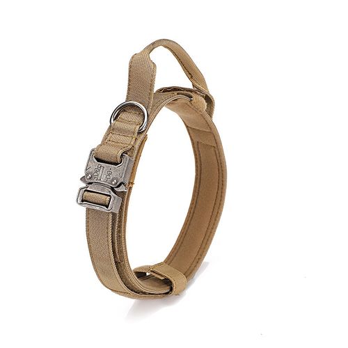 Heavy-Duty Tactical Dog Collar — Military-Grade Neckwear for Medium to Large Breeds — Thickened Training and Leash Collar