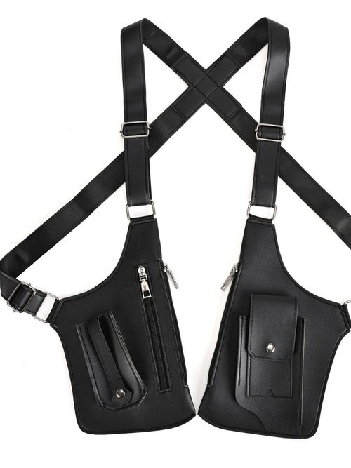 Vest-Style Outdoor Bag — Unisex, Multifunctional, and Stylish — Outdoor Phone Pouch & Chest Pack