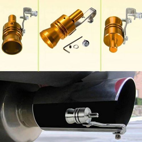 Car Modification Sound Simulator: Turbo Whistle Exhaust Tip — Motorcycle Street-BlastingSound Accessory