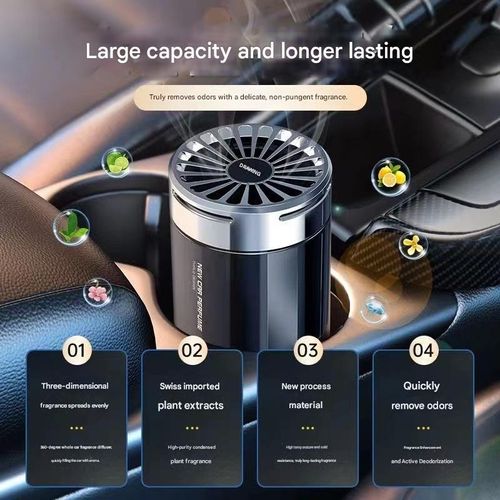 Car Air Freshener & Home Fragrance — Solid Perfume Balm, Interior Car Accessory & Ornament — Long-Lasting Scent (Specially Designed for Men)