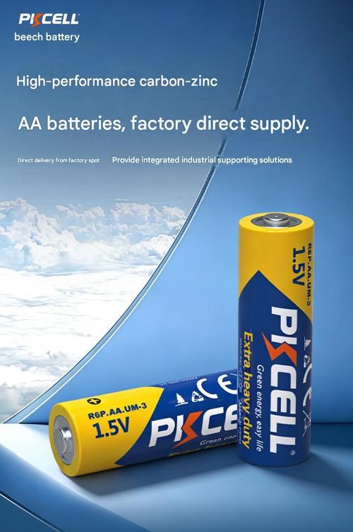 AA & AAA Carbon-Zinc Batteries (Eco-Friendly) — 1.5V Batteries for Smoke Detectors, Microphones, and Toys — Wholesale Manufacturer