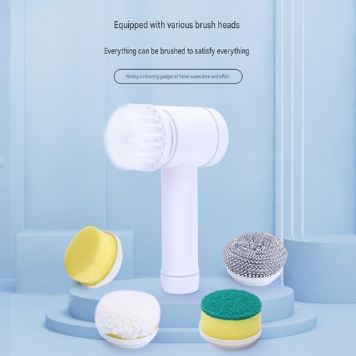 Cordless Handheld Electric Cleaning Brush for Home Use