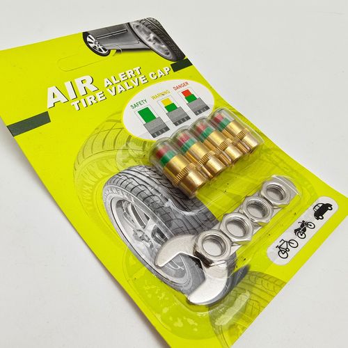 High-Precision Car Tire Valve Cap — Tire Pressure Monitoring, Detection, and Warning Cap