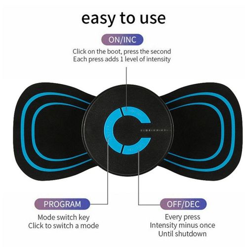 Cervical spine massage patch and head massager