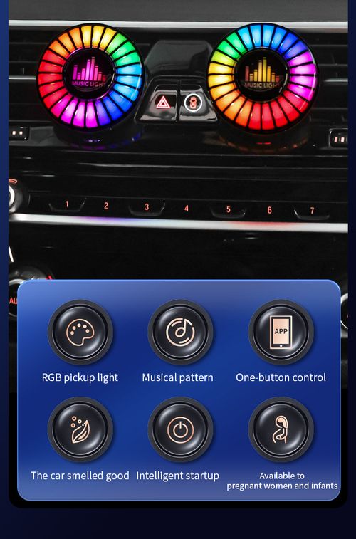 Car Air Vent Aromatherapy Ambient Light