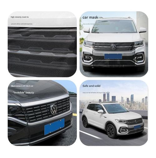 Automotive Radiator Protection Mesh — Dust-Proof Front Grille & Insect Screen — Snap-In Installation