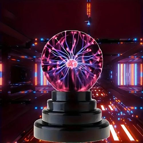 Sound-activated plasma ball