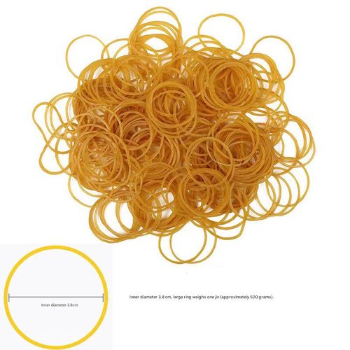 Imported High-Elasticity Rubber Bands — Salon-Grade Perming Bands: Heat-Resistant, Break-Resistant, Durable Rubber Ties and Rings