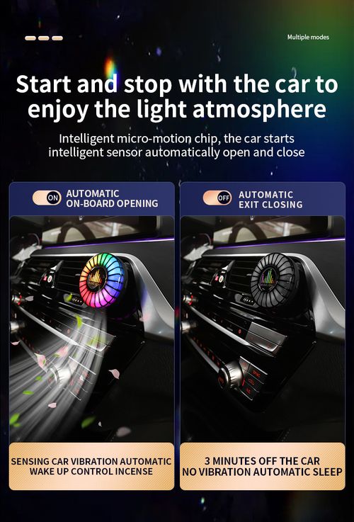 Car Air Vent Aromatherapy Ambient Light