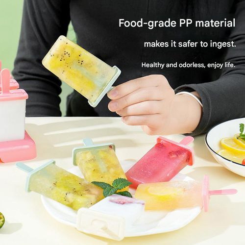 Multi-Cavity Ice Pop Molds  Tools for Making Popsicles, Ice Bars, and Ice Cream Ice Cube Trays and Ice Makers