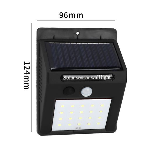 Solar Wall Light for Home & Garden — Motion-Sensing, Outdoor Waterproof, High-Brightness LED Wall-Mounted Light