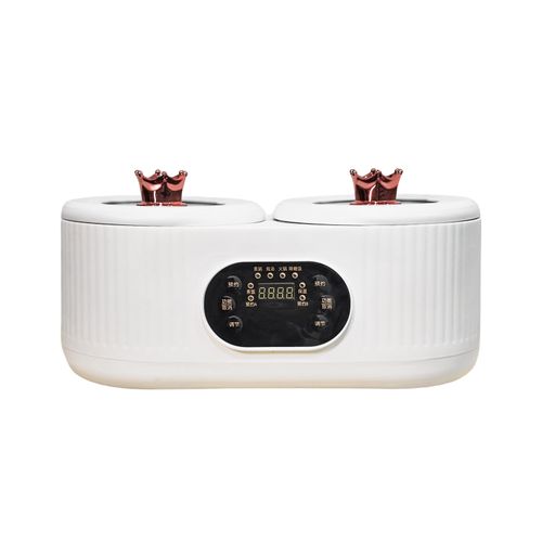 Multifunctional Electric Hot Pot with Non-Stick Divided Compartments for Cooking and Stir-Frying