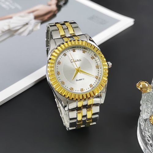 Men's Premium Fashion Alloy Watch — Stylish Men's Timepiece & Decorative Quartz Watch for Couples