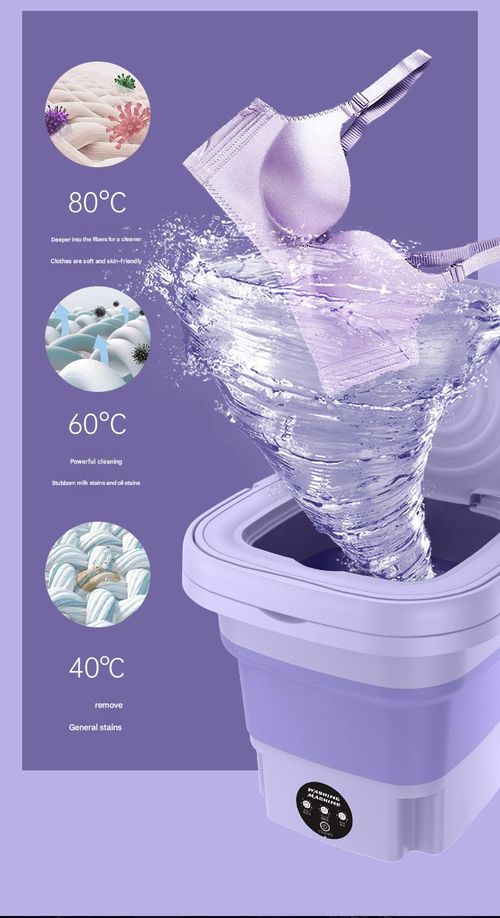 Compact Foldable Washing Machine — Mini Portable Laundry Tub for Underwear, Socks, and Delicates (Ideal for Student Dorms) — A Great Gift Idea