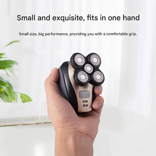 New 4D Electric Shaver & Hair Clipper — Head, Face, and Body Groomer | Fully Washable | Self-Haircut Kit