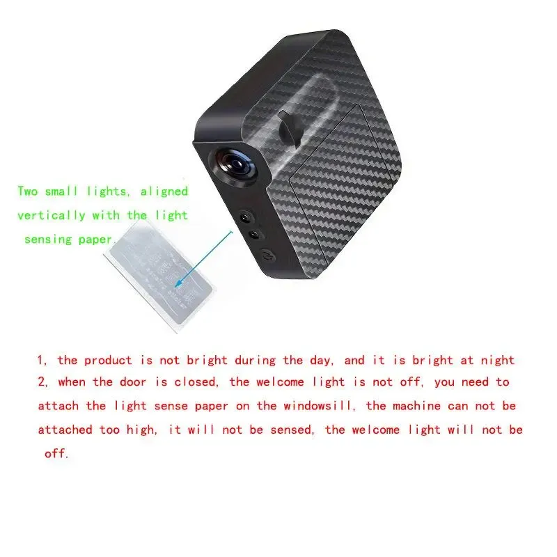 2PCS For Ford Door Projector Lights Laser Light New Crystal City Welcome Light Car Decoration Ambient Light(Battery Not Included)