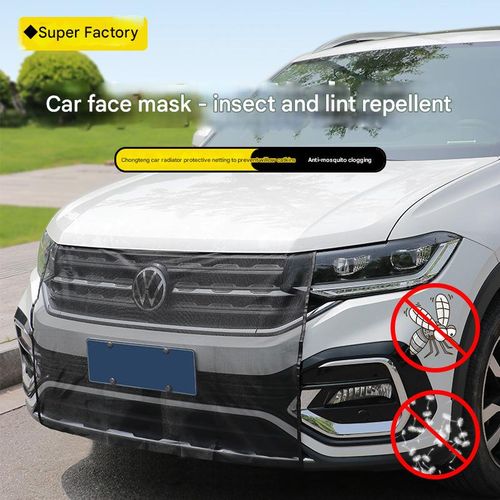 Automotive Radiator Protection Mesh — Dust-Proof Front Grille & Insect Screen — Snap-In Installation