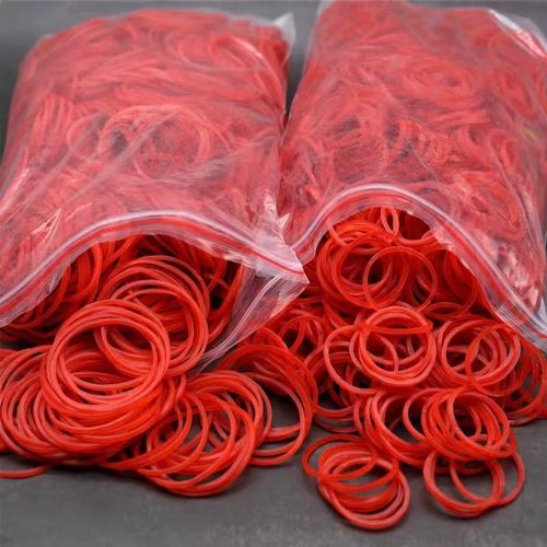 Imported High-Elasticity Rubber Bands — Salon-Grade Perming Bands: Heat-Resistant, Break-Resistant, Durable Rubber Ties and Rings