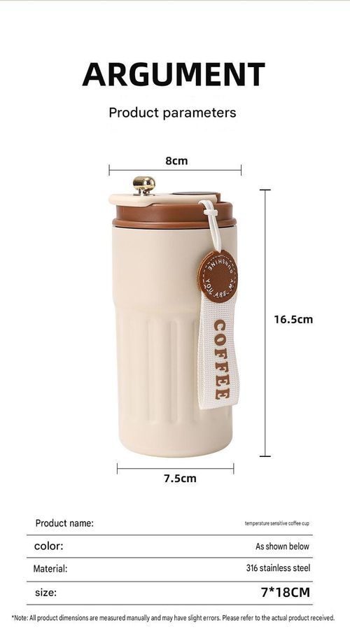 Smart Temperature-Display Insulated Coffee Cup (Hot & Cold)