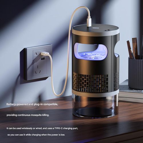 Silent Physical Suction Mosquito Trap for Home Use     Outdoor USB Night Light Mosquito Repeller
