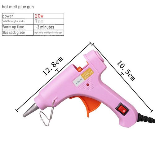 Multifunctional Hot Glue Gun for Home & Crafts – Compatible with 7mm Glue Sticks, Ideal for Kids' DIY Projects