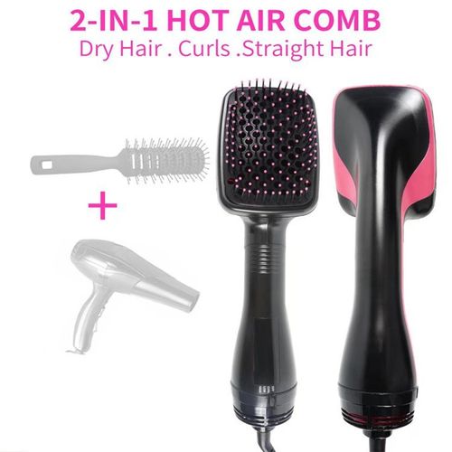 3-in-1 Hot Air Brush & Hair Dryer | Wet & Dry Styling Tool | Quick-Drying & Styling Comb for Effortless Looks