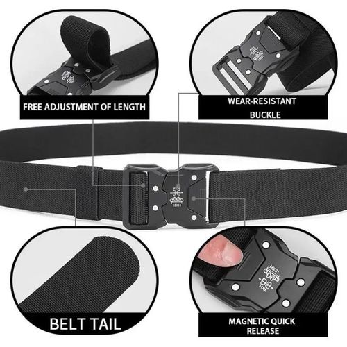 Stylish & Casual Nylon Belt – Lightweight, Durable, and Breathable Outdoor Belt for Men and Women