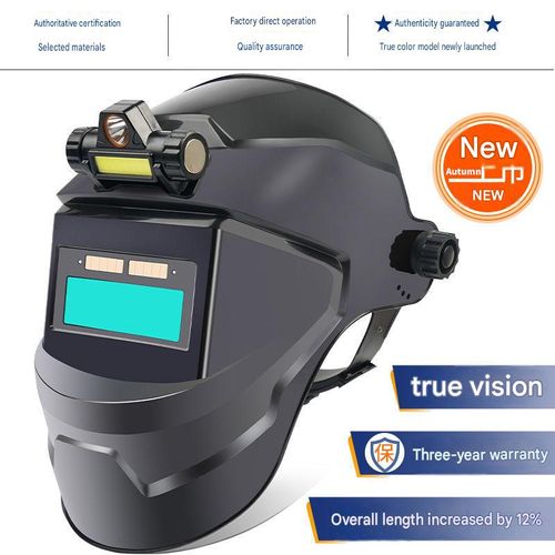 Auto-Darkening Welding Helmet – Smart Light-Sensing Protective Hood for Welders – Eye Protection for Argon Arc and Electric Welding