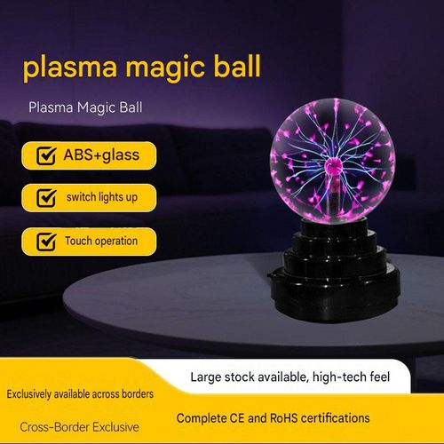 Sound-activated plasma ball