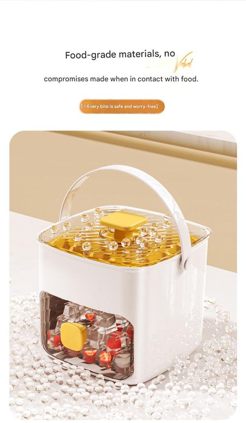Press-Type Ice Cube Tray & Mold — Food-Grade Silicone Ice Maker Box with Lid, Easy-Release Design