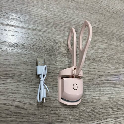 Heated Eyelash Curler — Portable Electric Curling Tool