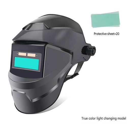 Auto-Darkening Welding Helmet – Smart Light-Sensing Protective Hood for Welders – Eye Protection for Argon Arc and Electric Welding