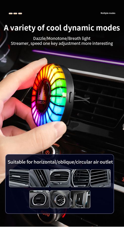 Car Air Vent Aromatherapy Ambient Light