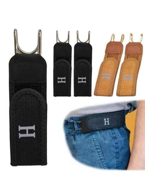 Unisex Elastic Waist Belt with Buckle (No-Fuss Style)