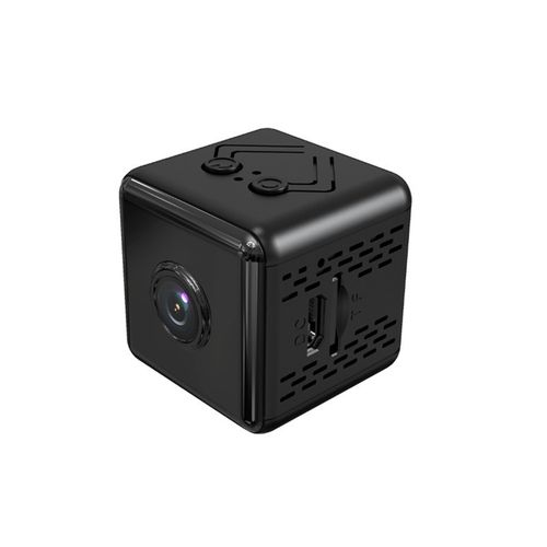 Compact Cube Camera: Dedicated HD Smart Camera with Wireless Wi-Fi Remote Access for Home Surveillance