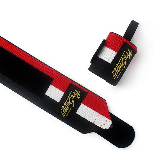 PROSUPPS Professional Fitness Wrist Wraps & Lifting Straps — High-Performance Powerlifting, Bench Press, Deadlift, and Push Support (Unisex)