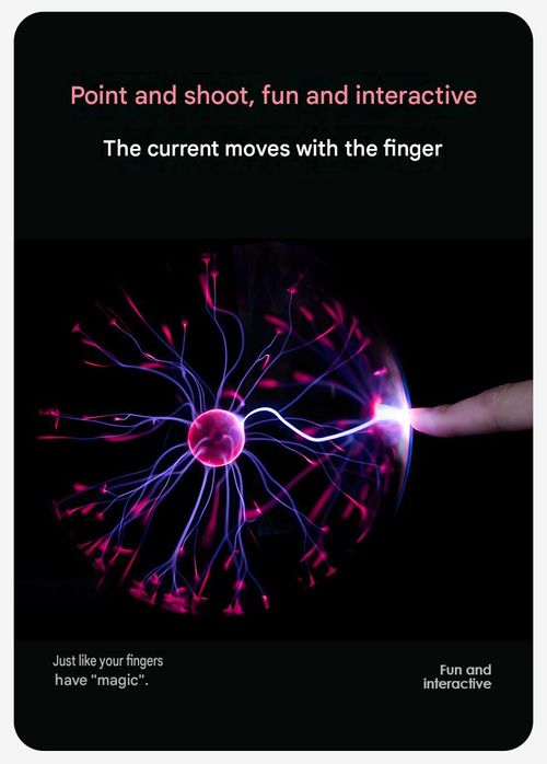 Sound-activated plasma ball