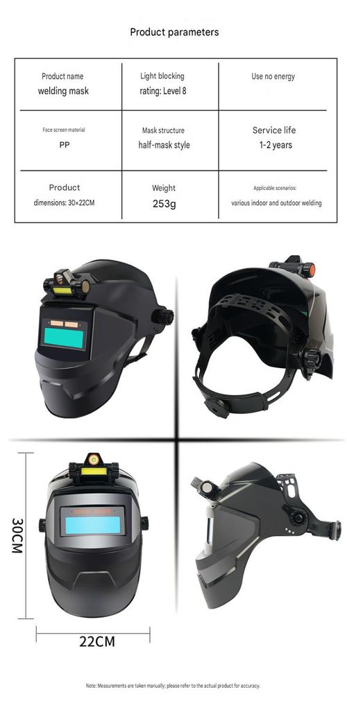 Auto-Darkening Welding Helmet – Smart Light-Sensing Protective Hood for Welders – Eye Protection for Argon Arc and Electric Welding